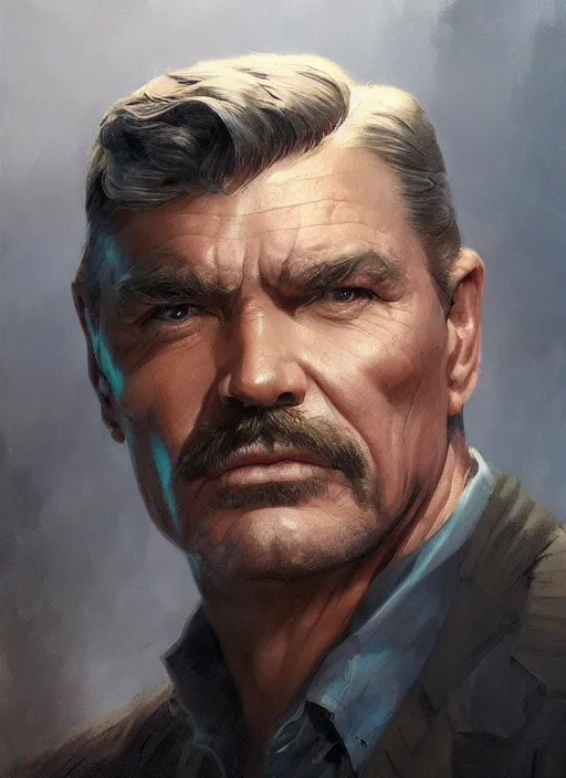 Prompt: Portrait of Clark Gable, marvel comics, dark, intricate, highly detailed, smooth, artstation, digital illustration by Ruan Jia and Mandy Jurgens and Artgerm and Wayne Barlowe and Greg Rutkowski and Frank Frazetta