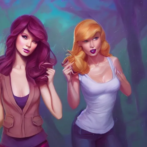 Image similar to a portrait of a beautiful april o'neil and taylor swift, art by lois van baarle and loish and ross tran and rossdraws and sam yang and samdoesarts and artgerm and saruei and disney, digital art, highly detailed, intricate, sharp focus, trending on artstation hq, deviantart, unreal engine 5, 4 k uhd image