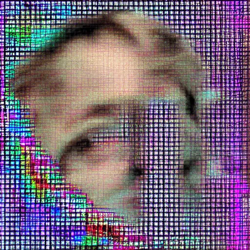 Prompt: “crt tv” pixel sorting