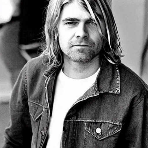 Prompt: 5 5 year old kurt cobain