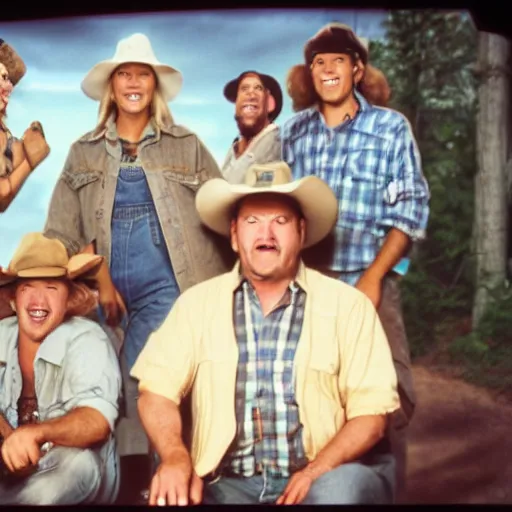 Image similar to film still of the 2 0 1 2 tv show'the new york hillbillies '. sigma 8 5 mm f / 1. 2