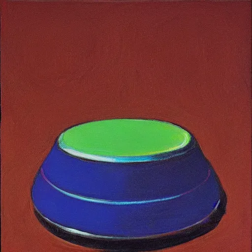 Image similar to alien by wayne thiebaud