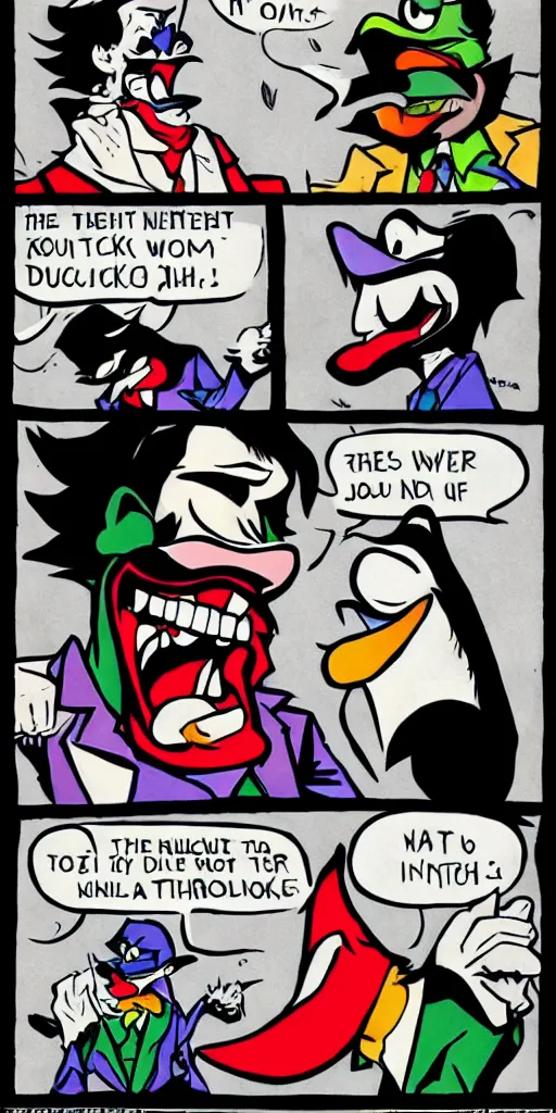 Prompt: there must be somewhere out of here, said the joker to the thief in the style of nintendos duck hunt