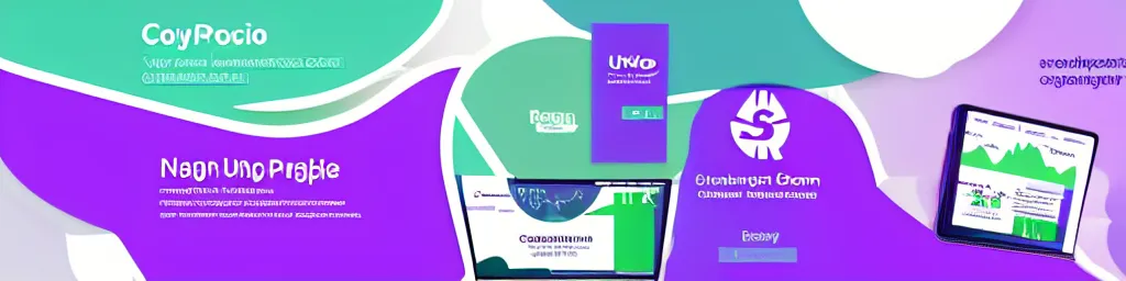 Image similar to purple green color scheme, UNCO corporate banner, high profit margin pharmaceutical stock exchange, generic professional graphic header, soft muted colors, corporate flow chart, executive industry banner, petroleum vitamin, nootropic stimulant, edible crypto, bull run in a bottle, cowboy piechart