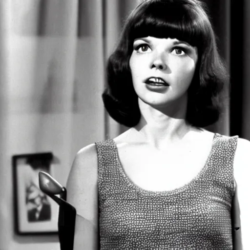 a young woman who is a daughter of Barbara Feldon and Stable