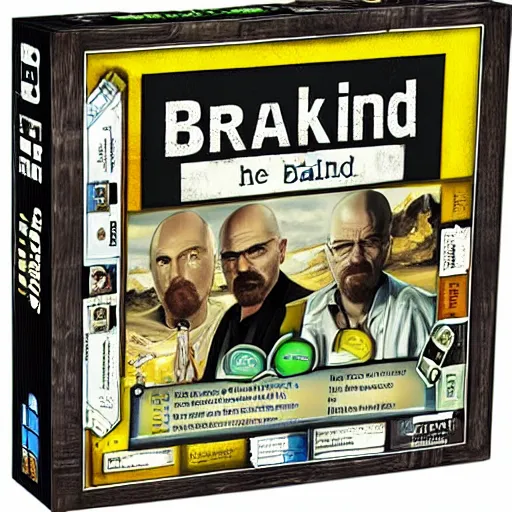 Image similar to breaking bad the board game