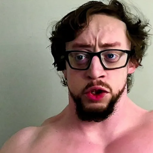 Image similar to sam hyde on steroids