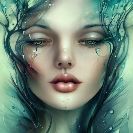 Image similar to liquid by anna dittmann , beautiful body