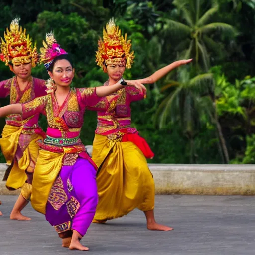 Prompt: Balinese dance