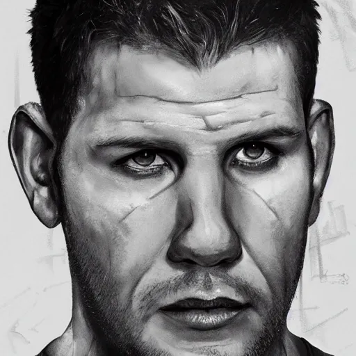 Image similar to David Boreanaz as chris redfield, artstation hall of fame gallery, editors choice, #1 digital painting of all time, most beautiful image ever created, emotionally evocative, greatest art ever made, lifetime achievement magnum opus masterpiece, the most amazing breathtaking image with the deepest message ever painted, a thing of beauty beyond imagination or words, 4k, highly detailed, cinematic lighting