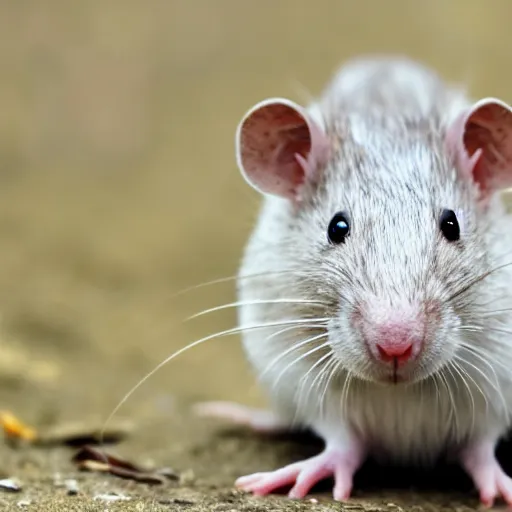 Image similar to stock photo of a white rat plotting to conquer the world