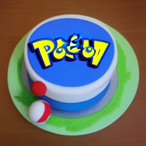 Prompt: pokemon birthday design