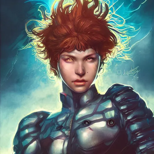 Image similar to a super hero teenager, wild matted hair, mysterious, wildly attractive, glowing eyes, post-apocalyptic clothing, comic book cover art, digital painting, artstation, concept art, smooth, sharp focus, illustration, art by artgerm and donato giancola and Joseph Christian Leyendecker, Ross Tran, WLOP