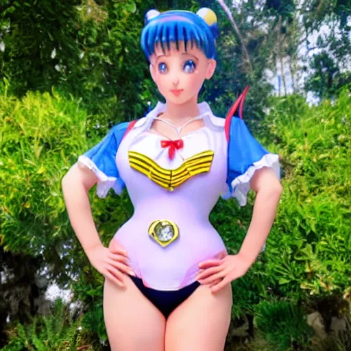 Image similar to thicc sailor moon