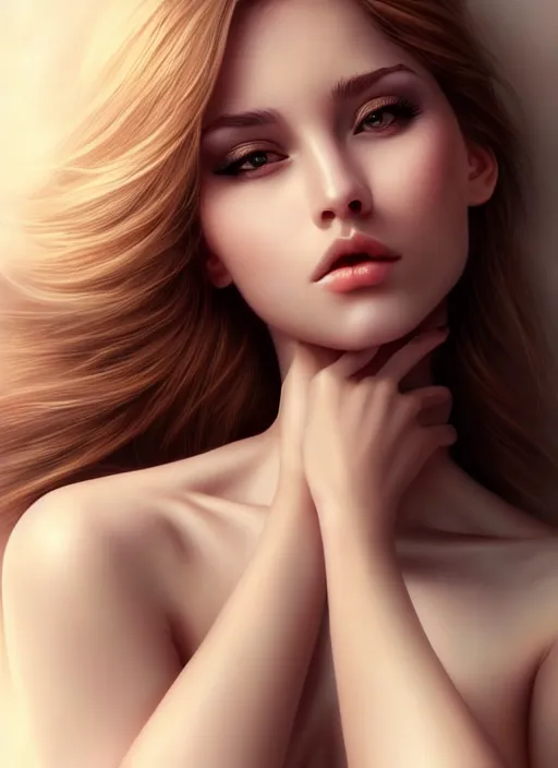 Image similar to a gorgeous female photo, professionally retouched, soft lighting, torso, legs, feet, realistic, smooth face, perfect eyes, wide angle, sharp focus on eyes, 8 k high definition, insanely detailed, intricate, elegant, art by artgerm, snowy winter