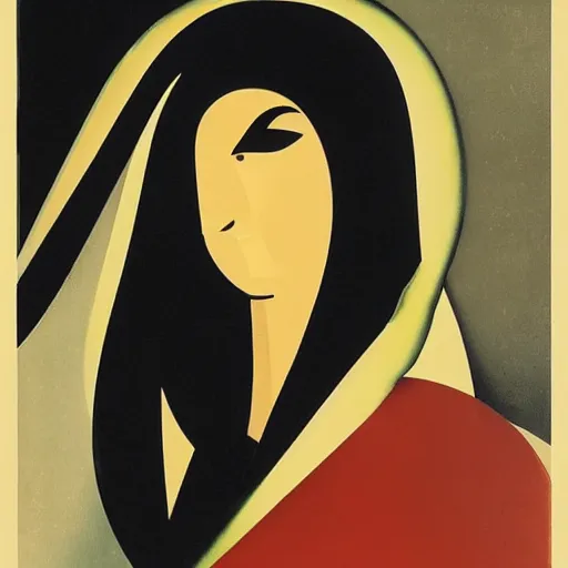 Image similar to a poster of the singer madonna. by ismael nery, wyndham lewis. behance, soviet propaganda, american propaganda