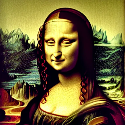 Prompt: ((the mona lisa)), by pablo picasso