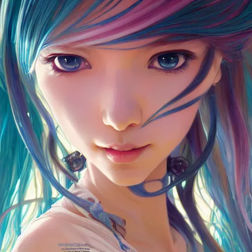 Prompt: perfectly-centered-Portrait of Hatsune Miku, intricate, highly detailed, digital painting, artstation, concept art, smooth, sharp focus, illustration, Unreal Engine 5, 8K, art by artgerm and greg rutkowski and alphonse mucha