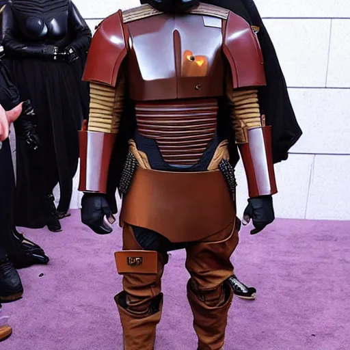 Prompt: The yeezy mandalorian designed by Kanye West