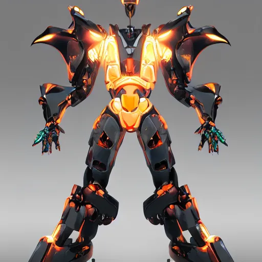 Image similar to stunning bust of a beautiful anthropomorphic humanoid robot mecha female dragon, with smooth and streamlined armor, standing and posing elegantly, well detailed dragon head with epic LED eyes and a beautiful glowing maw, sharp and dangerous sleek design, two arms, beautiful digital art, artstation, DeviantArt, FurAffinity, professional, depth of field, close-up, hd, octane render, sunset lighting