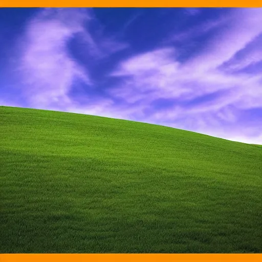 Prompt: windows xp screensaver with a graveyard