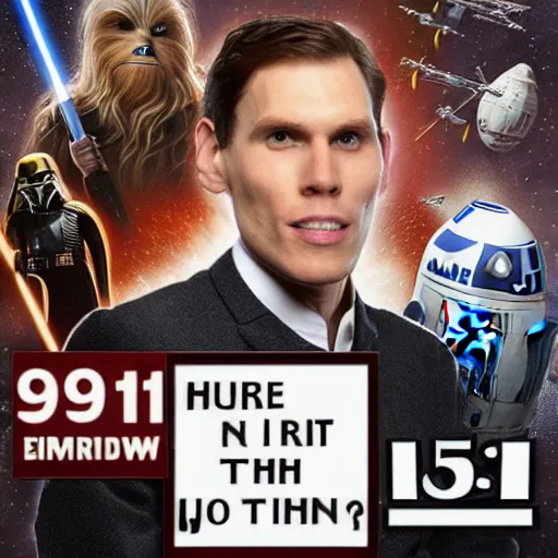 Image similar to jerma 9 8 5 in star wars