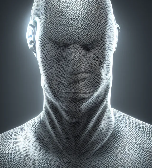 Image similar to invisible man, very detailed texture, realistic shaded lighting, studio quality, digital art, dynamic background, unreal engine 5 rendered, octane rendered, pinnacle studio, naturel, trending on artstation, art style by ian sprigger