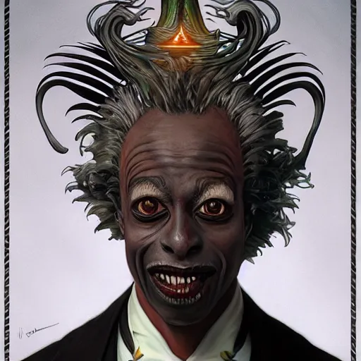 Beetlejuice, Intricate, Highly Detailed, Digital | Stable Diffusion ...