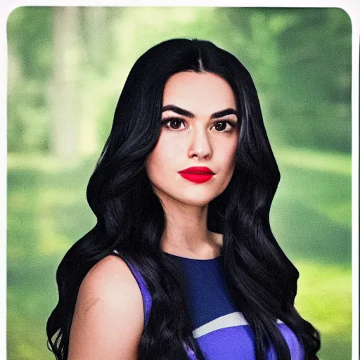 Image similar to A portrait photo of Veronica Lodge