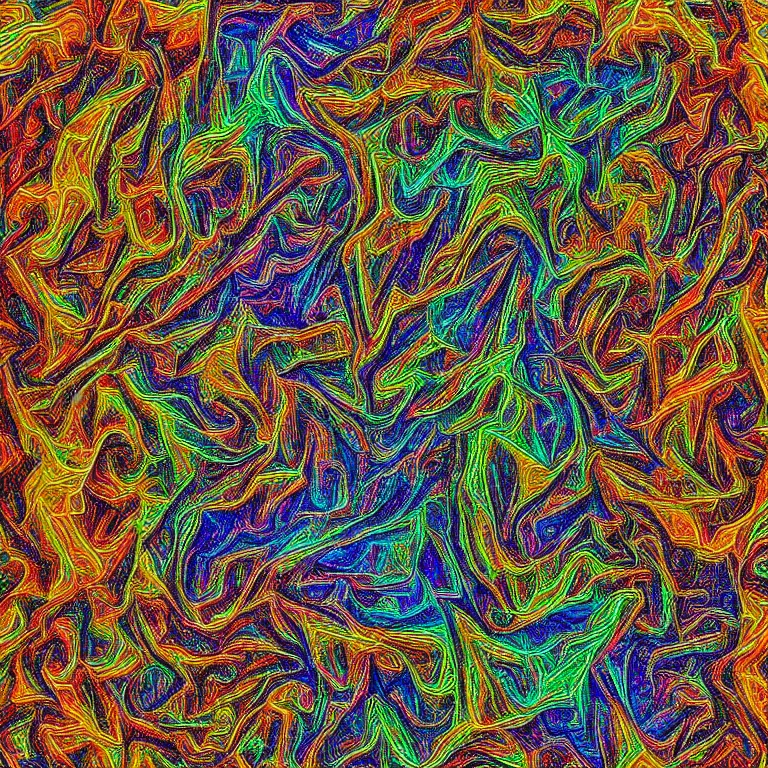 Prompt: “image generated by Google Deepdream”