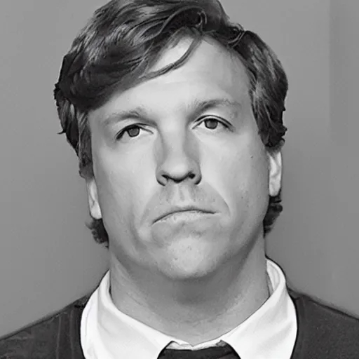 Image similar to tucker carlson mugshot