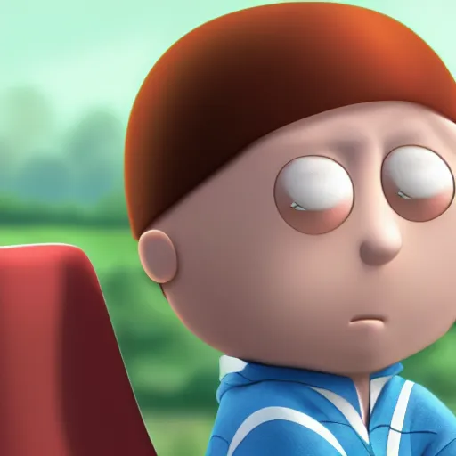 Prompt: a photorrealistic stewie griffin digital art, trending, 4k