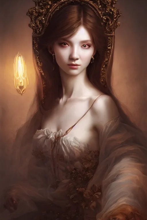 Image similar to a masterpiece ultrarealistic ultradetailed portrait of a very beautiful necromancer girl, baroque renaissance. medium shot, intricate, elegant, by stanley artgerm lau, wlop, rossdraws, james jean, andrei riabovitchev, marc simonetti, light by julie bell, porcelain skin. global illumination. vfx