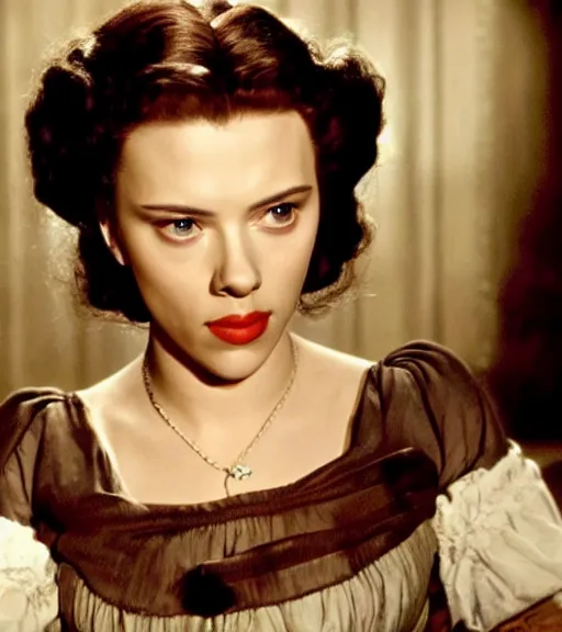 Image similar to Scarlett Johansson in Gone With the Wind