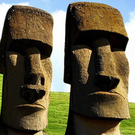 Gigachad as an Easter Island head Stable Diffusion - PromptHero