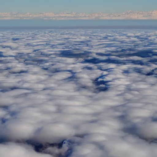 Prompt: floating factory on top of the clouds, browns and reds