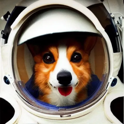 Image similar to “ corgi in astronaut suit ”