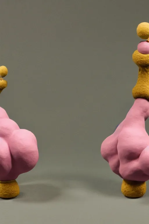 Image similar to plumbus, claymation