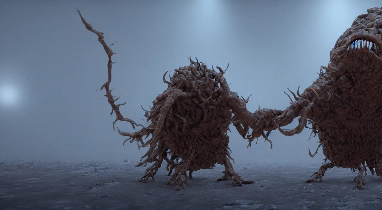 Image similar to the thing ( 1 9 8 2 ), unreal engine, octane render, cycles render, trending on artstation, hd