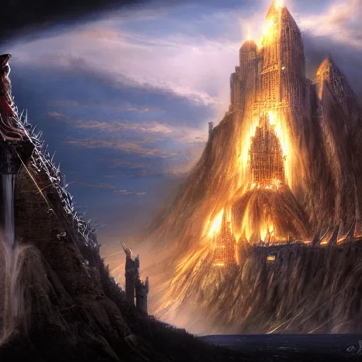 the fall of minas tirith -  Diffusion