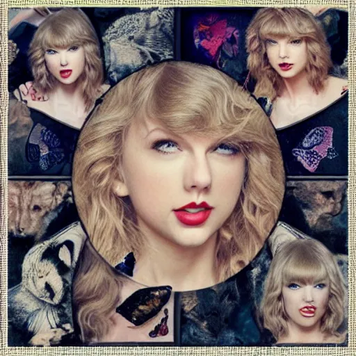 Image similar to album cover of Taylor Swift's next album