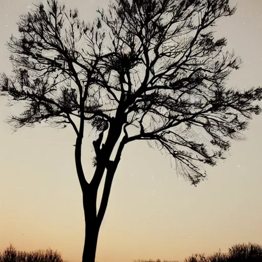 Image similar to moon on a tree