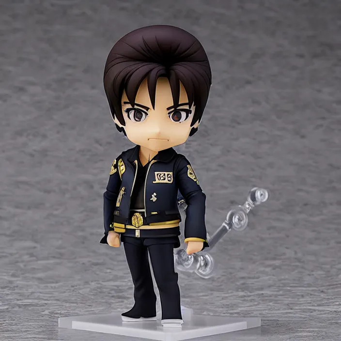 Prompt: Elvis Presley, An anime Nendoroid of Elvis Presley, figurine, Aquarel