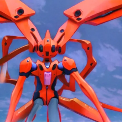 Image similar to evangelion unit 0 0, highly detailed, studio gainax,