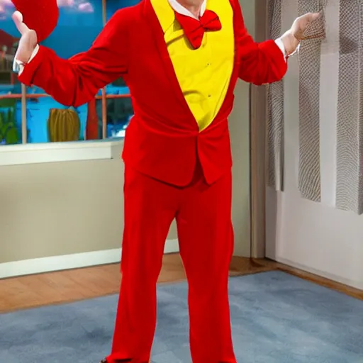 Image similar to conan o'brien as ronald mcdonald