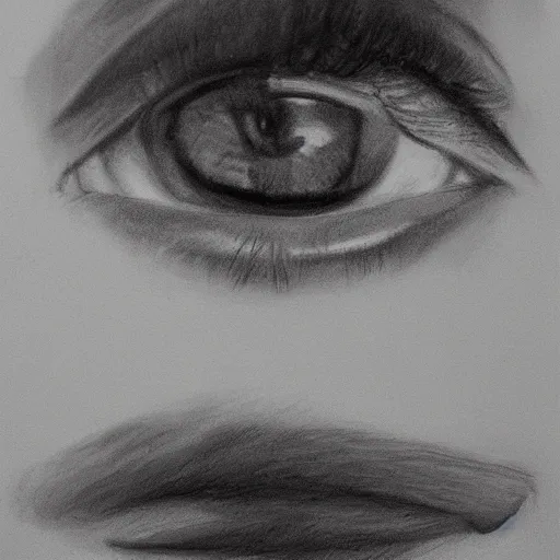 Image similar to mind's eye, charcoal, gta v