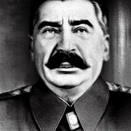 Prompt: crying joseph stalin standing on his knees, crying so bad, and asking for forgiveness from hundreds of thousands of people