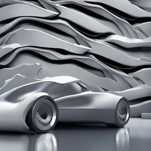 Image similar to car big pattern noise sci-fi organic brutalist forms zaha hadid khyzyl saleem formula 1 car and wall structure noise in the coronation of napoleon painting by Jacques-Louis David and in the blade runner 2049 film search pinterest keyshot product render cloudy plastic ceramic material shiny gloss water reflections ultra high detail ultra realism 4k in plastic dark tilt shift