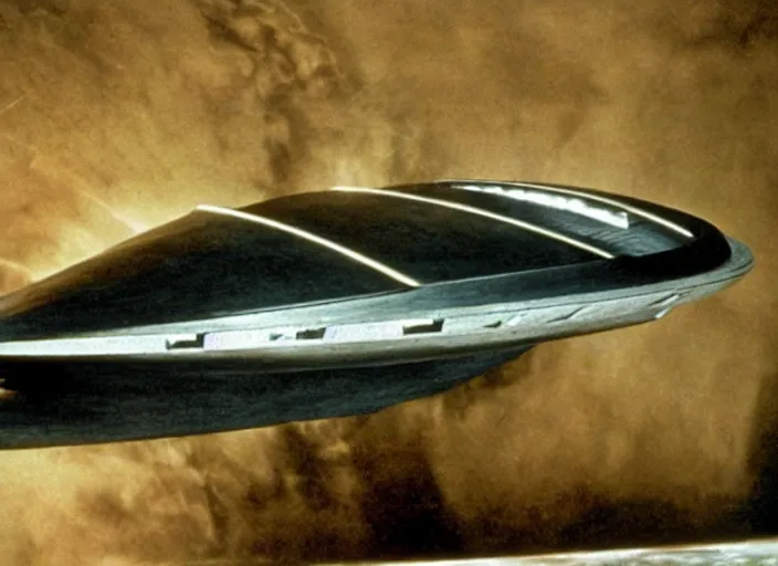 Image similar to spaceship from the 1909 science fiction film Star Trek: The Motion Picture