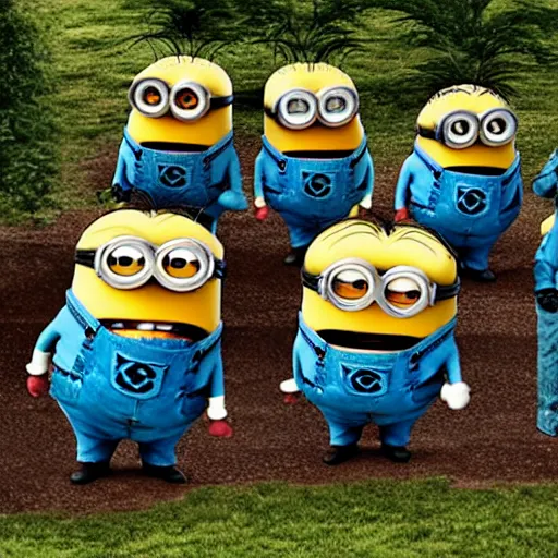 Image similar to minions sentenced for crimes against humanity in the hague